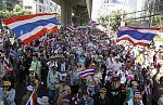 Protest młodych w Bangkoku